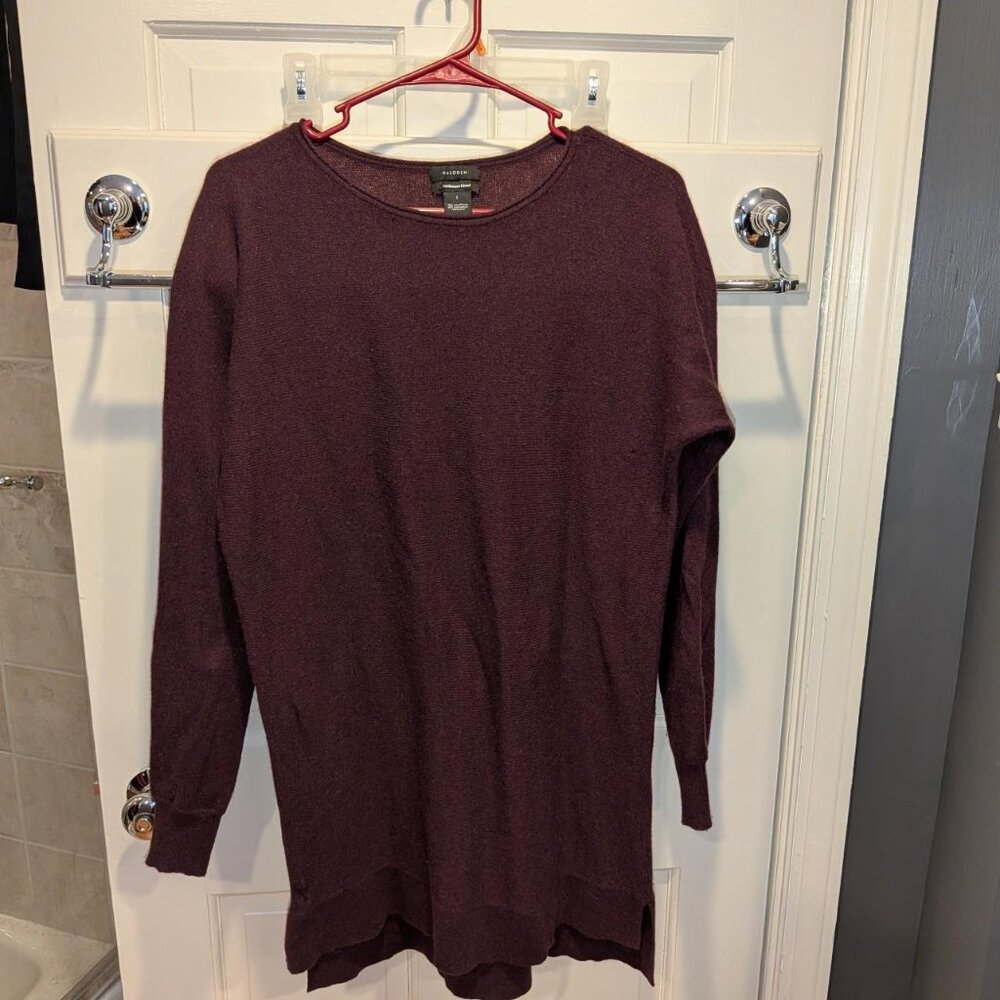 LAST CHANCE - Halogen Cashmere Sweater Tunic- Large